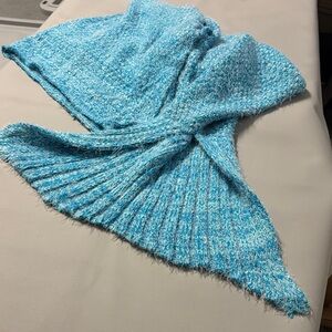 Mermaid Blue Blanket